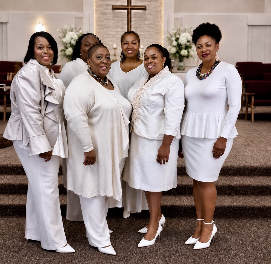 Veiled gospel group photo